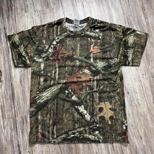 Y2K mossy oak camo tee